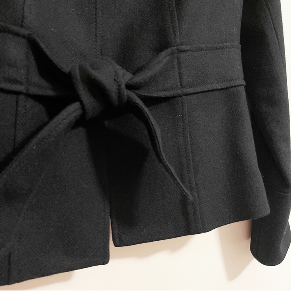 J. Crew Robert Noble Black Wool Jacket Blazer Scotland Size 4 - Picture 3 of 11